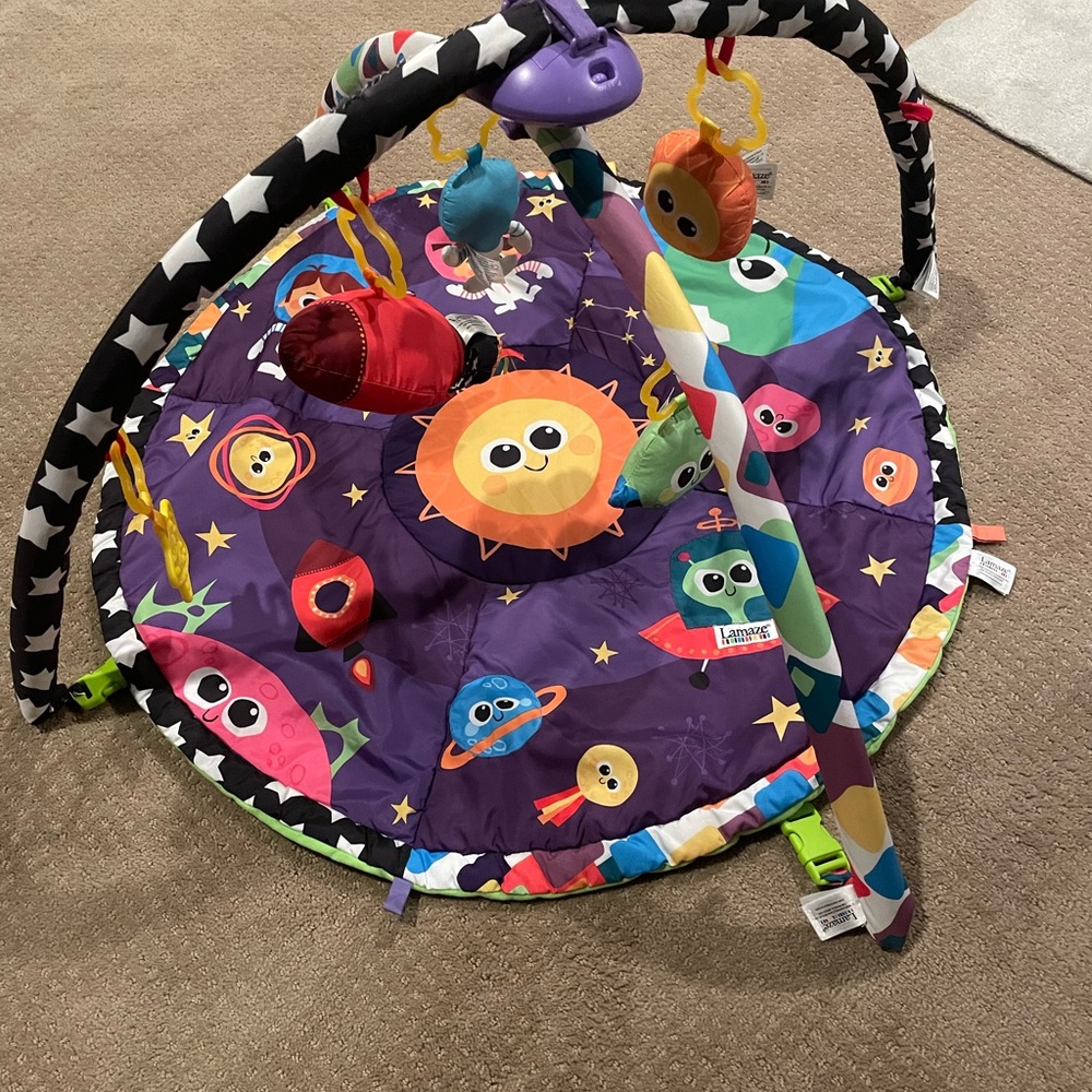 Lamaze Colorful Space Adventure Play Mat
